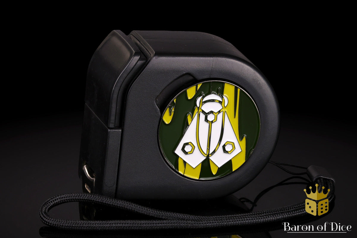 Wargaming Tape Measure | Baron's Coin™ Compatible | Rot Fly