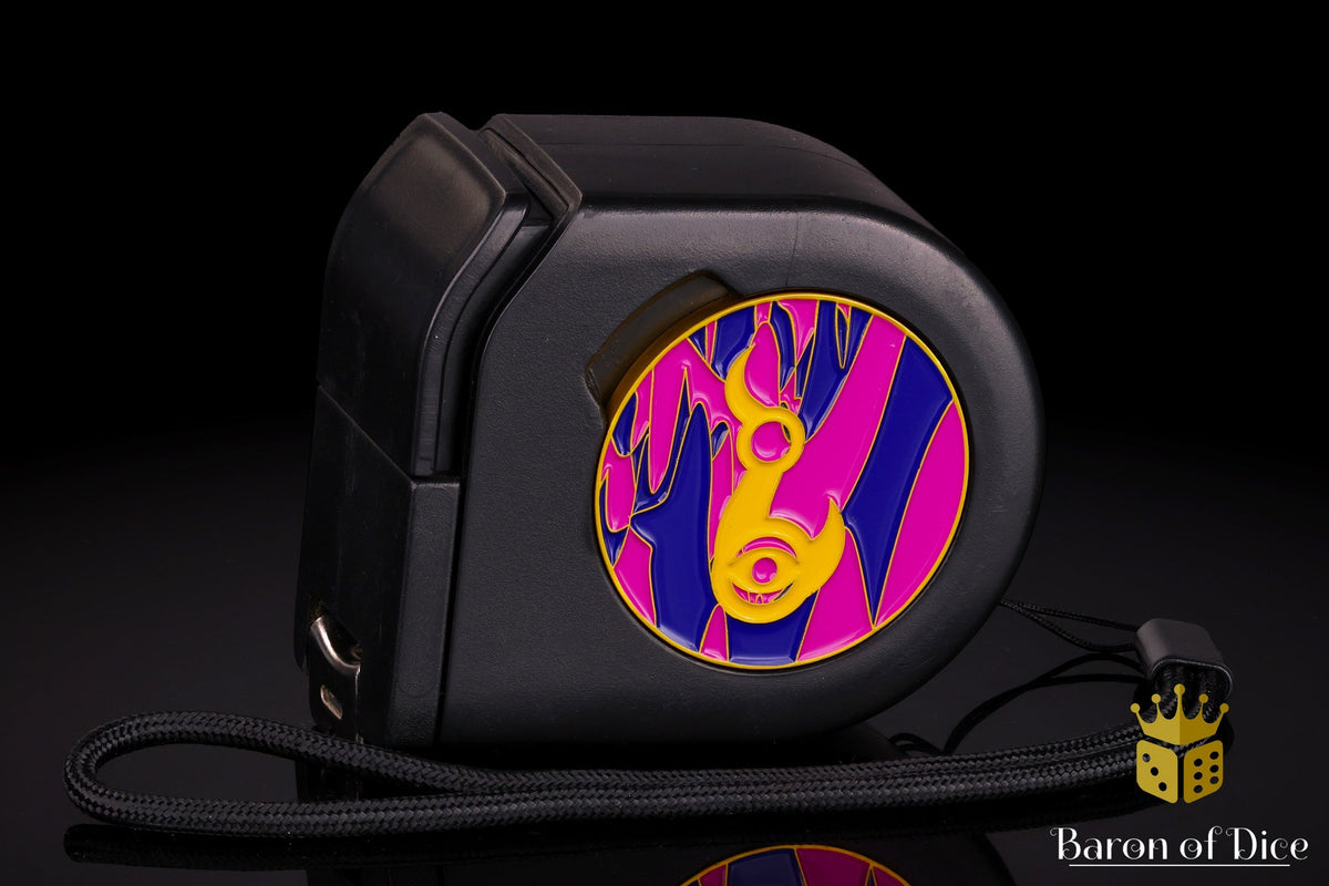 Wargaming Tape Measure | Baron's Coin™ Compatible | Eternal Flame