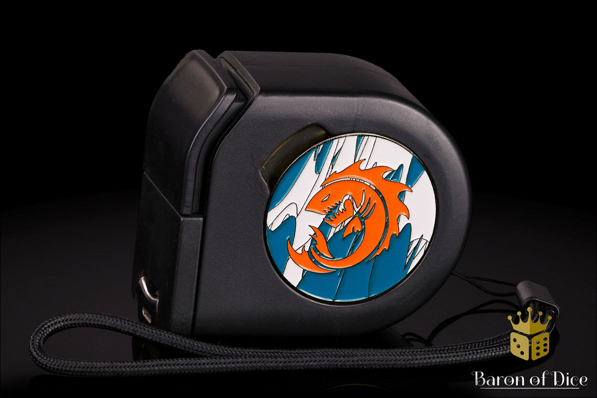 Wargaming Tape Measure | Baron's Coin™ Compatible | Sea Monsters