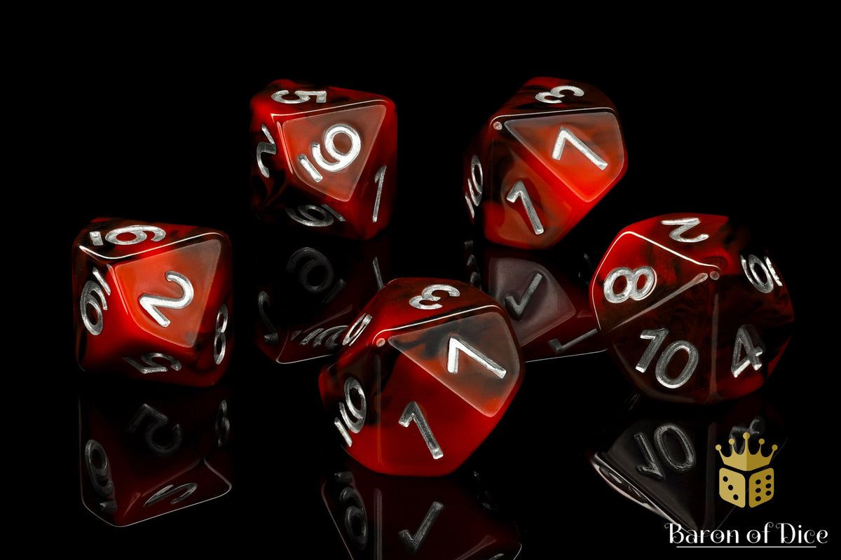 Counter | Red and Black D10