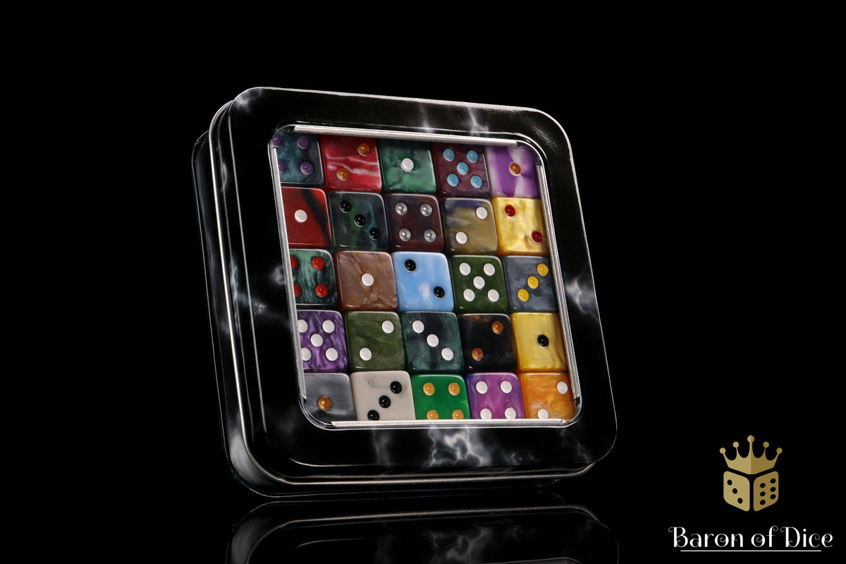 Premium Metal Dice Tin (Empty)