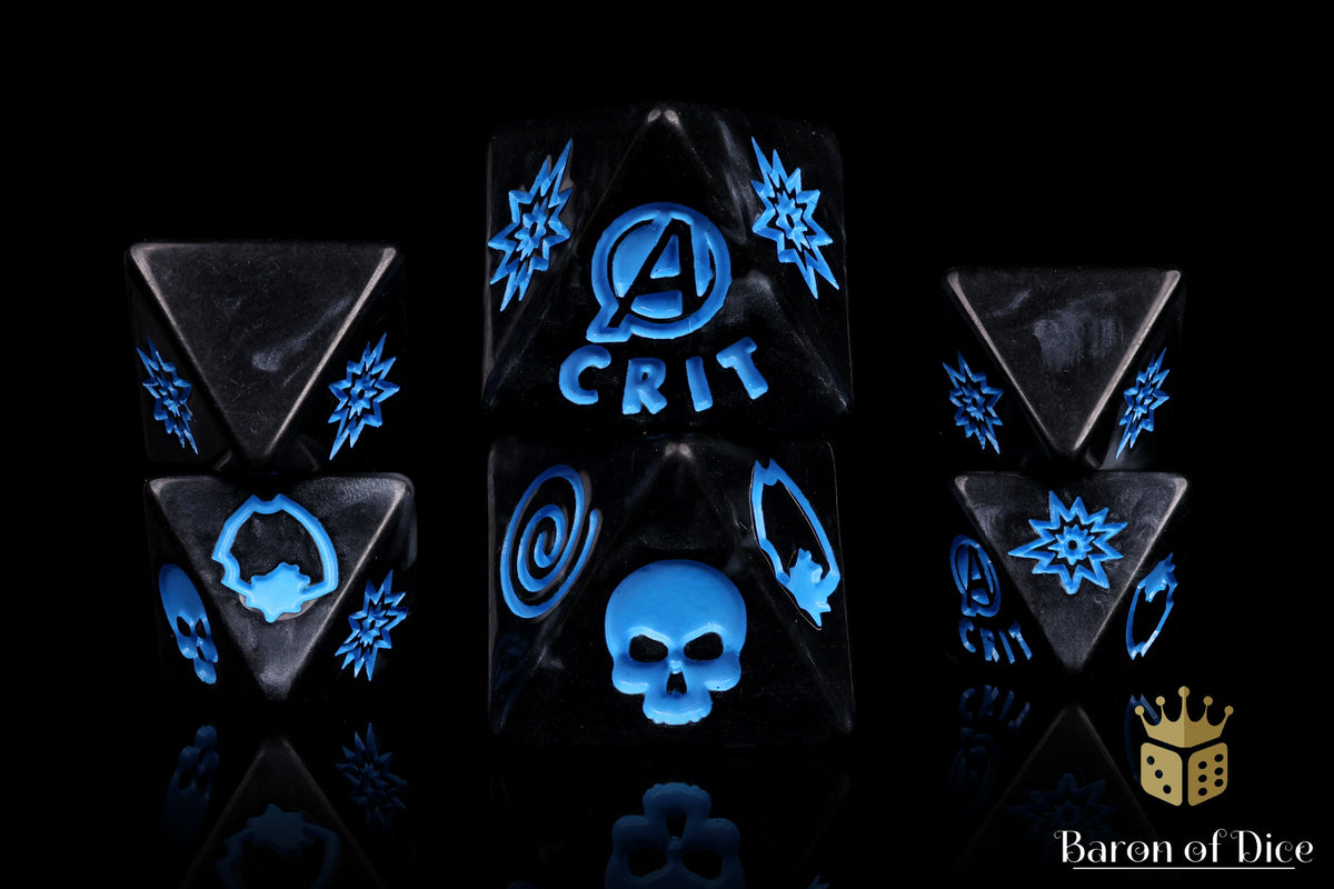 Lady Warriors D8 Dice Set