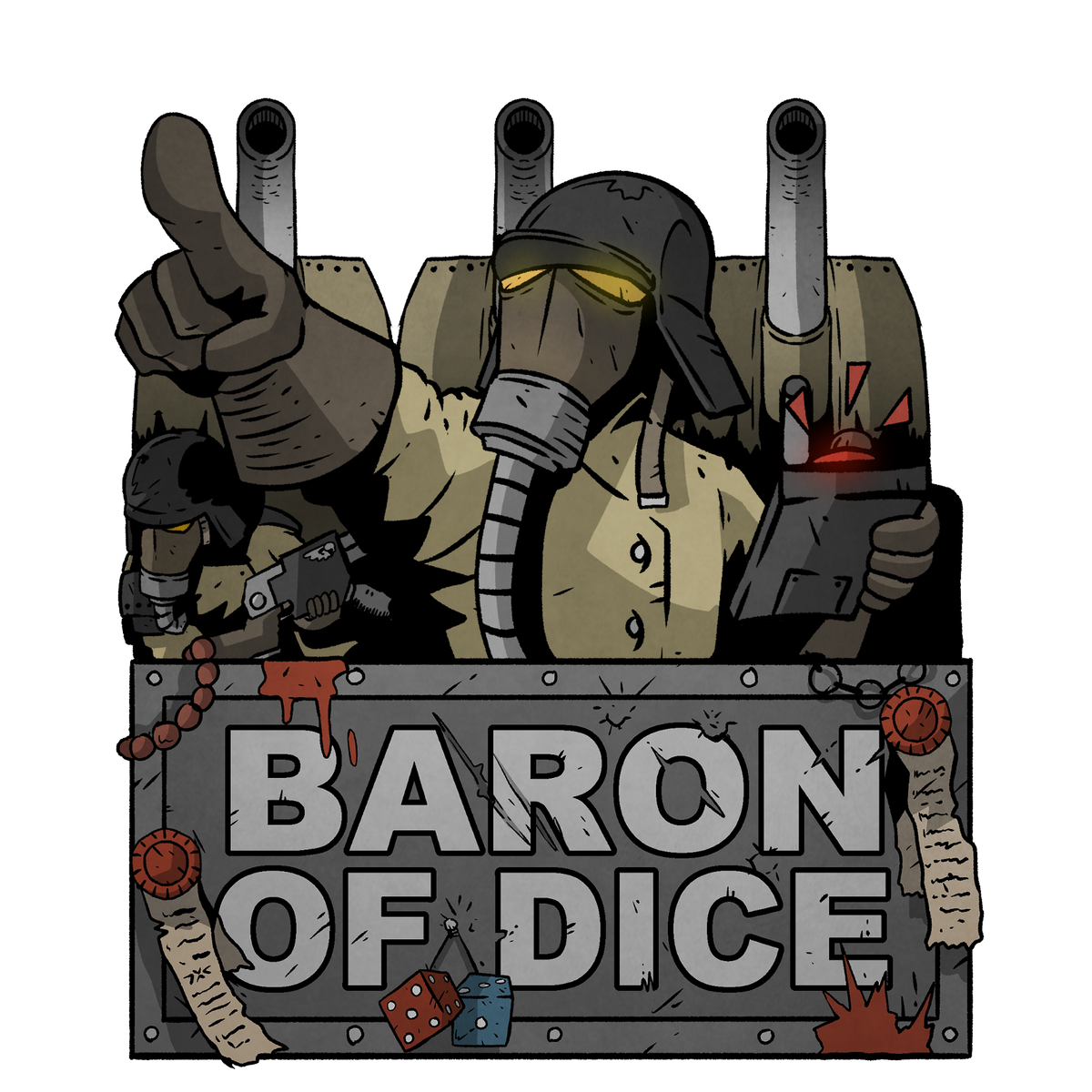 Premium Vinyl Stickers - Artillery