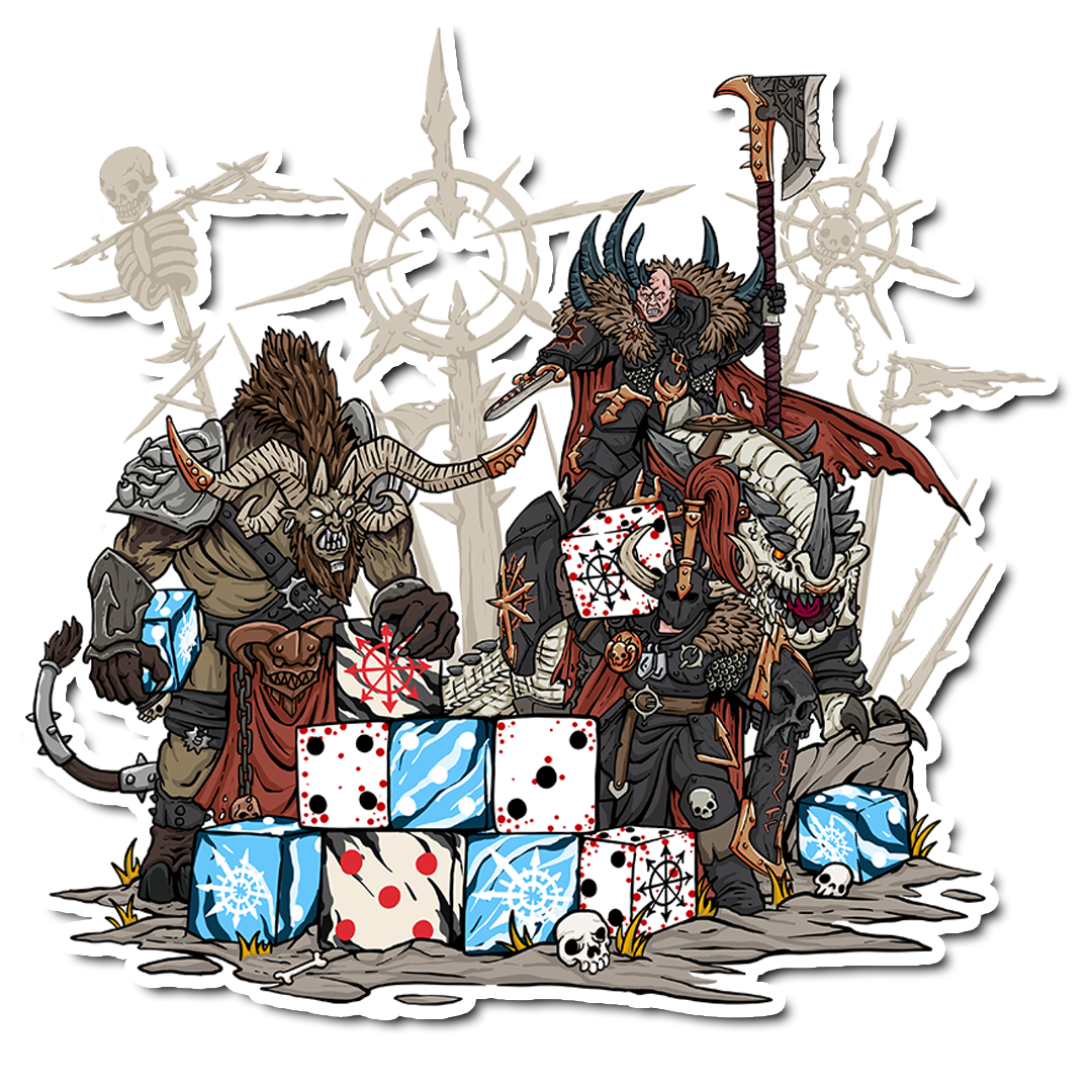 Premium Vinyl Stickers - Chaos Consumed