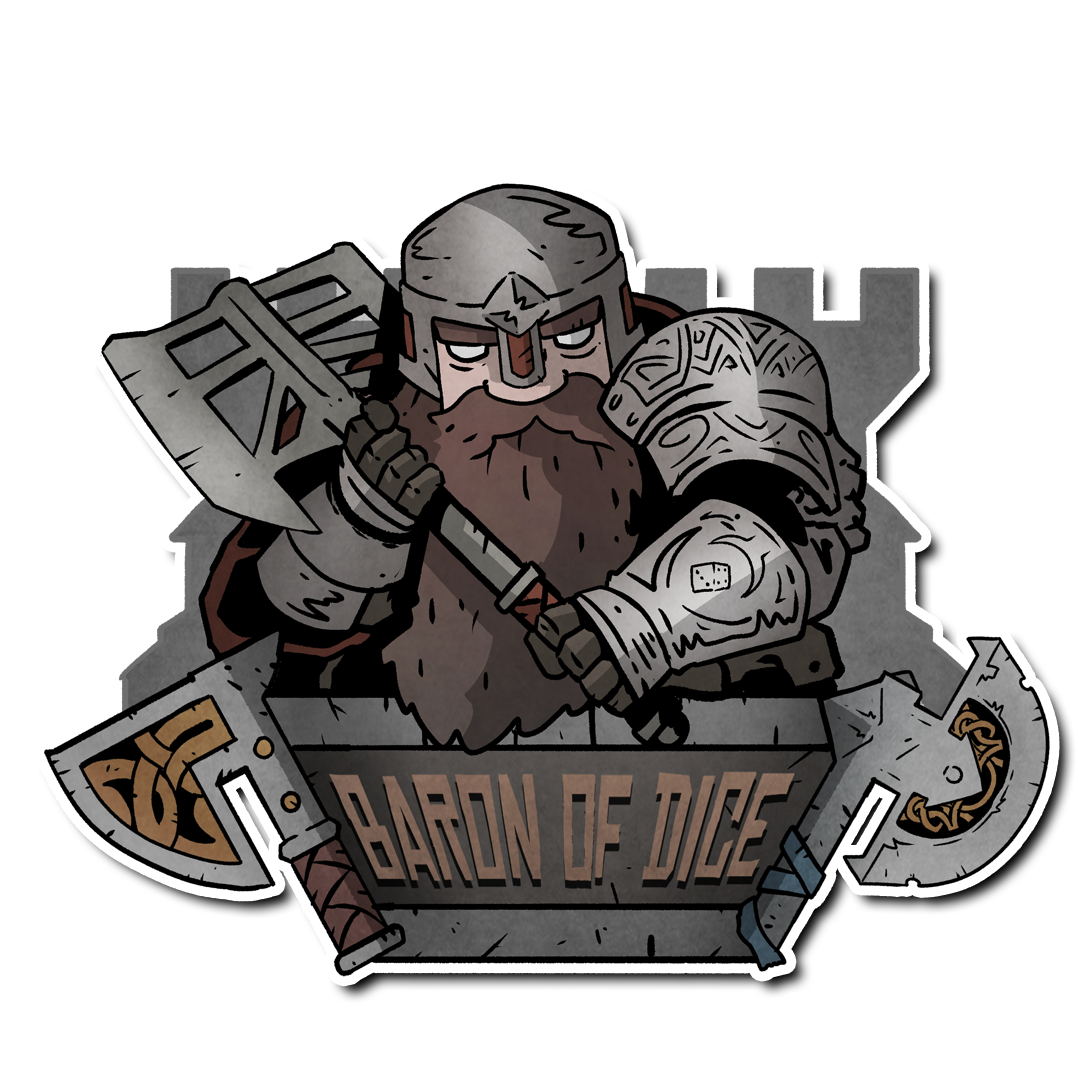 Premium Vinyl Stickers - Dwarves