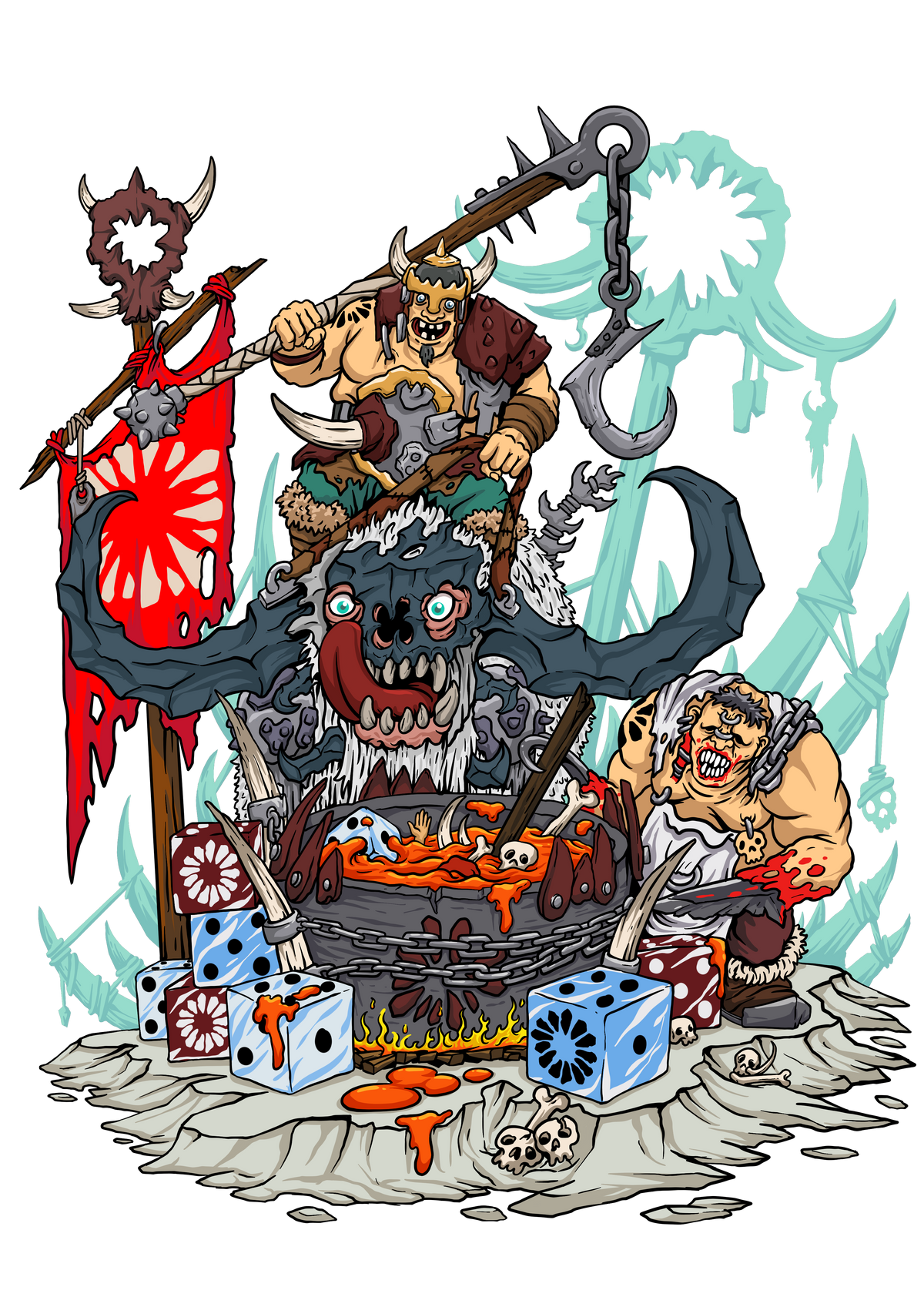 Premium Vinyl Stickers - Great Maw