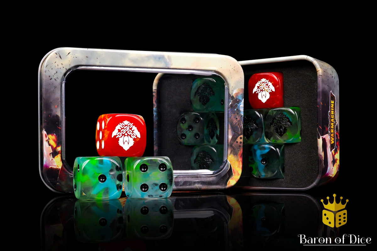 Warmachine: Orgoth, Cursebound Official Dice Set
