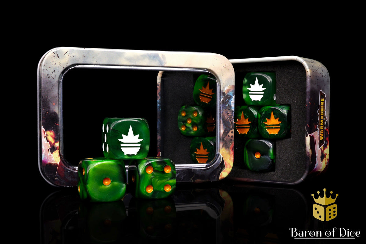 Warmachine: Crucible Guard Official Dice Set
