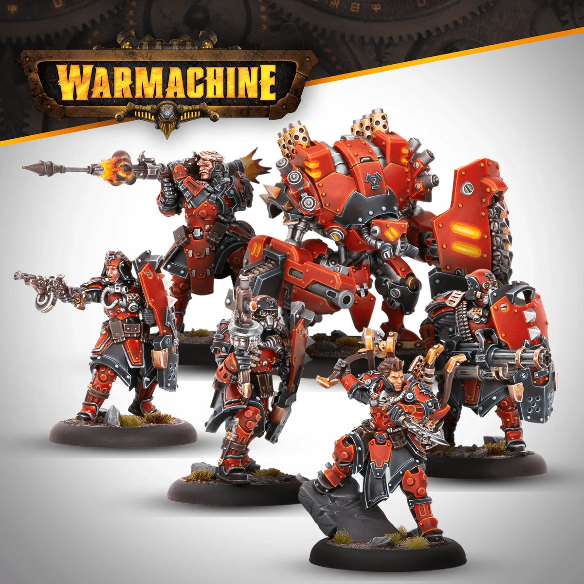 Warmachine: Khador SKS-6 Command Cadre