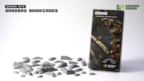 Gamers Grass | Basing Bits | Sandbag Barricades