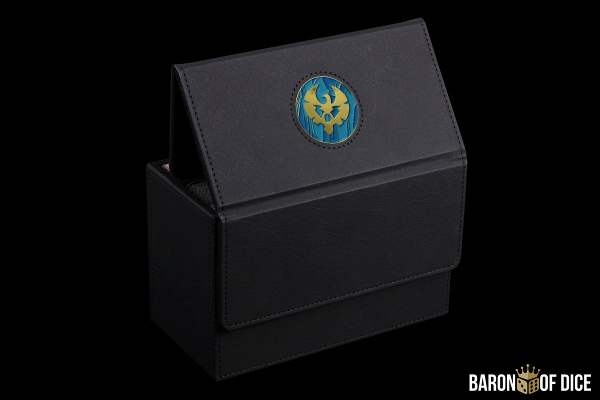 Cygnar | Storm Legion | Warmachine | Wargaming & Datasheet Box | Baron's Coin™ Compatible