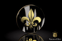 Fleur De Lis | Heritage | Wargaming & Datasheet Box | Baron's Coin™ Compatible