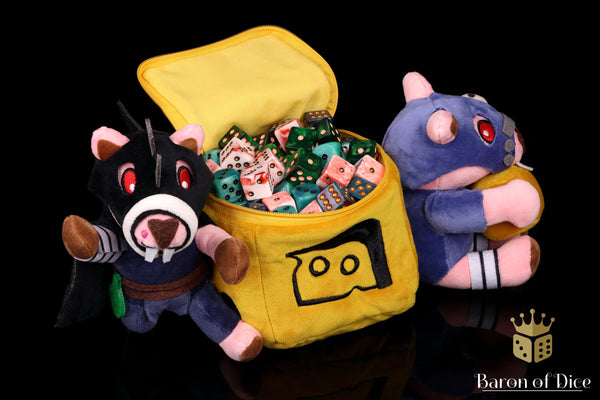 Cheese Thieves | Plushie Dice Bag
