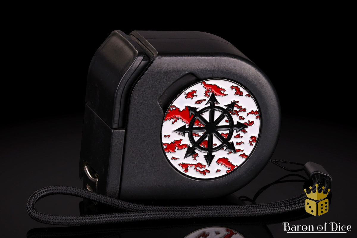 Wargaming Tape Measure | Baron's Coin™ Compatible | Blood Sacrifice