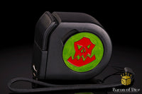 Wargaming Tape Measure | Baron's Coin™ Compatible | Orc | Red