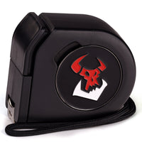 Wargaming Tape Measure | Baron's Coin™ Compatible | Orc | Black