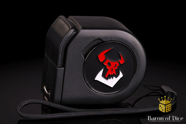 Wargaming Tape Measure | Baron's Coin™ Compatible | Orc | Black