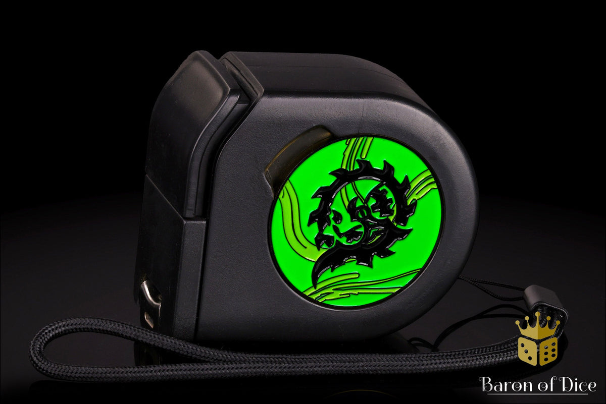 Wargaming Tape Measure | Baron's Coin™ Compatible | Warmachine: Cryx
