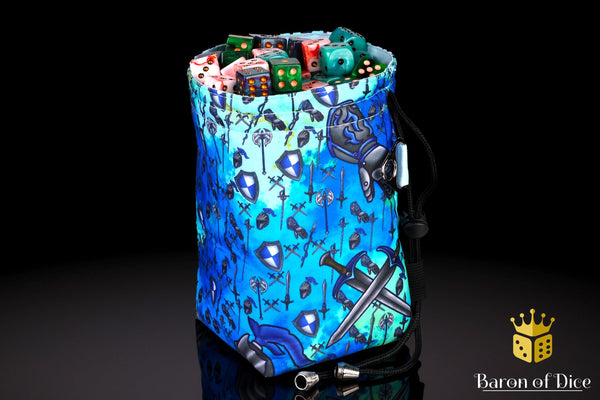 Fighter | Luxury RPG Dice Bag | Large