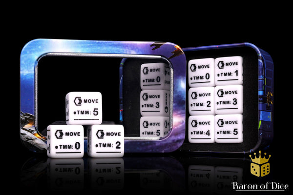 First Strike Movement Dice - Set of 12 | Mono White