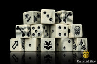 Ash Wasteland Dice - Skirmish Set