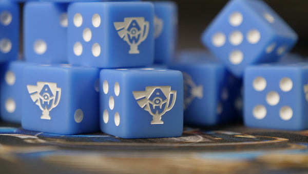Art of War Official Dice | Matte Blue