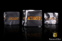 Keyword Counters - Matte Marbled - Set of 12