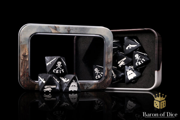 Oak & Iron: Pirates - Official Dice Set