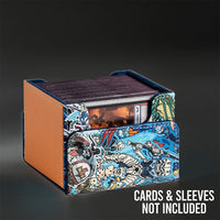 100+ XL Deck Box | Grimdark Collage