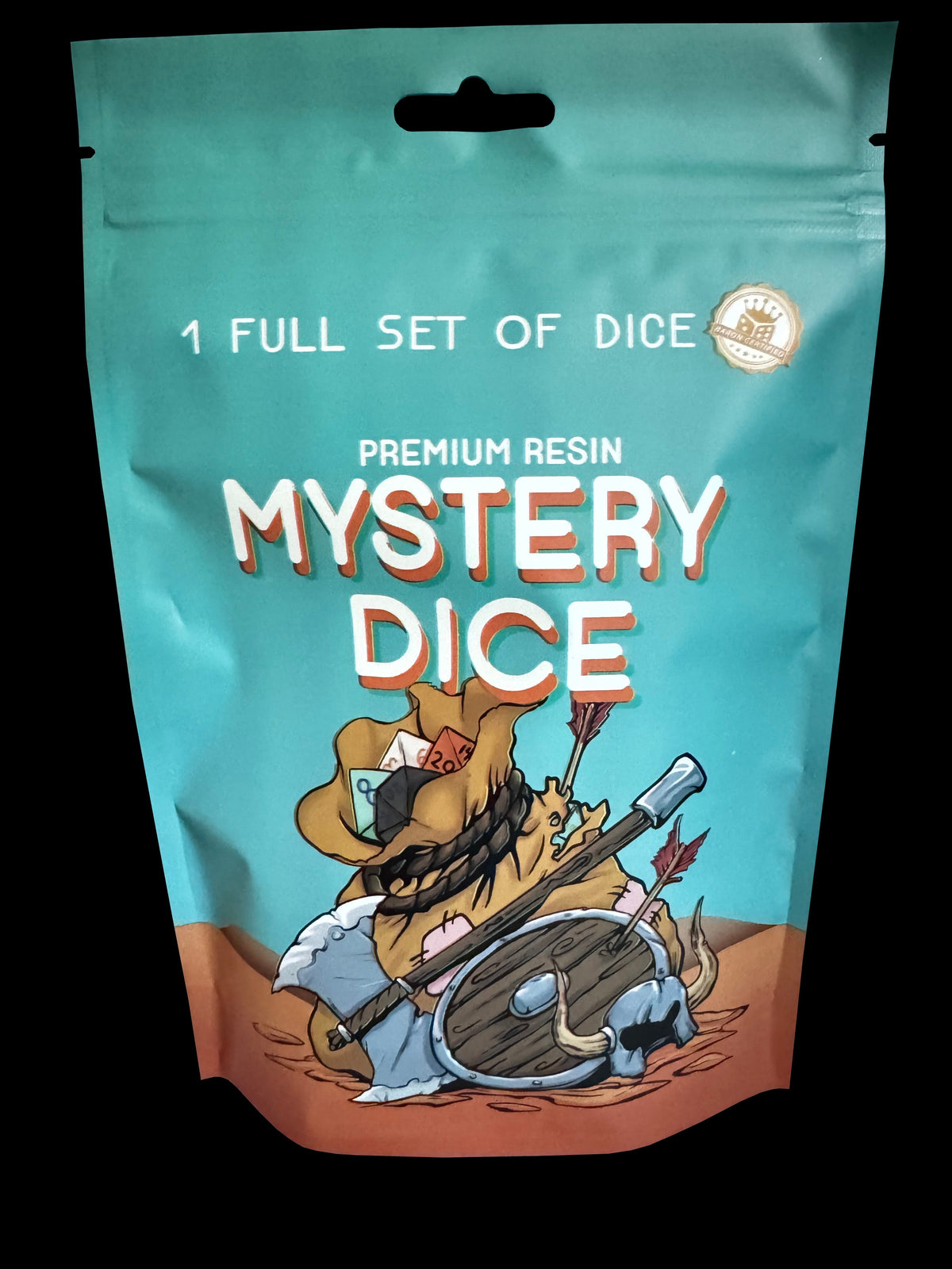 DnD Mystery Dice Set (7 pcs) - The Badlands