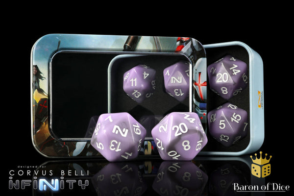 Infinity: N5 Purple - Official Dice Set