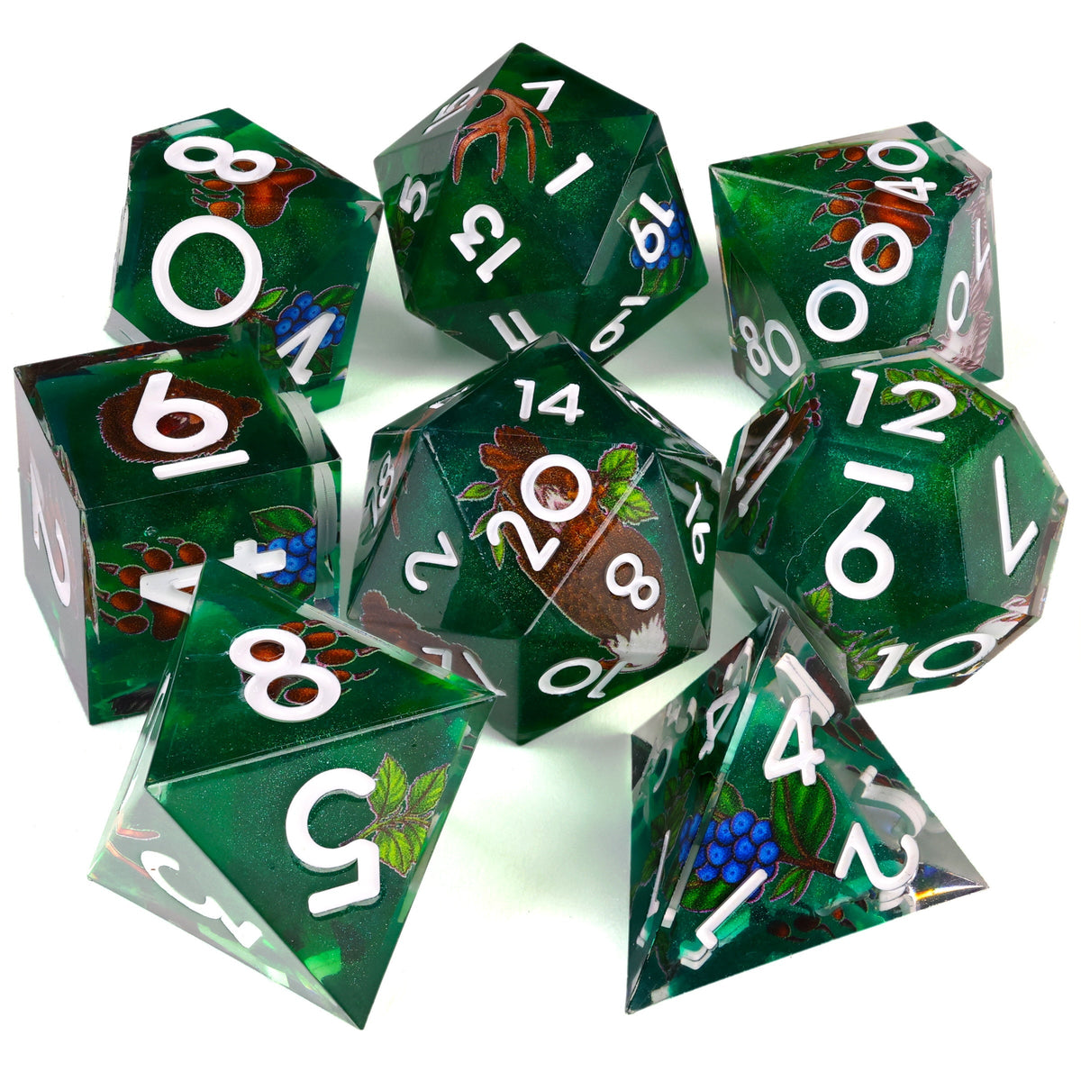 The Druid | 8-Piece RPG Set | Baron's Signature Series