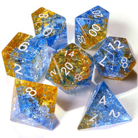 Liuli Glass RPG Dice Set - 7 Pieces