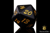 Big Ass Spindown D20 - Black Decay