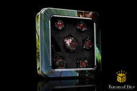 Which Way is Up? Metal RPG Dice Set | 7 Pieces