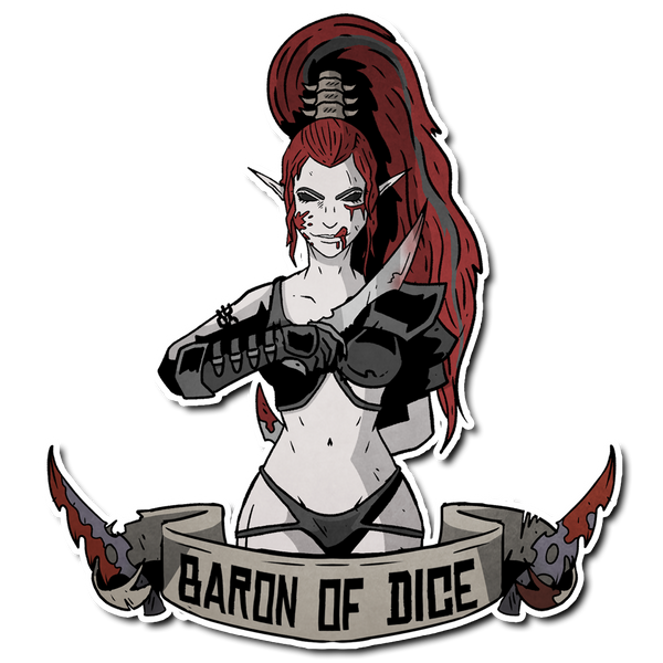 Premium Vinyl Stickers - Dreaded Ones - Pin-up