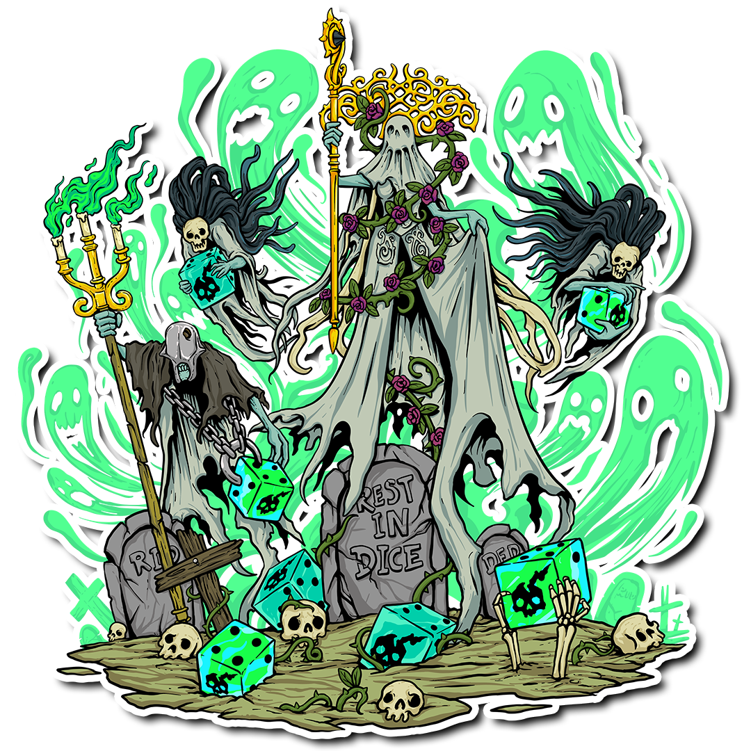 Premium Vinyl Stickers - Ghosts