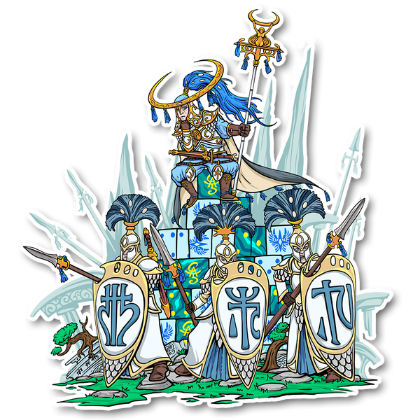 Premium Vinyl Stickers - High Elves