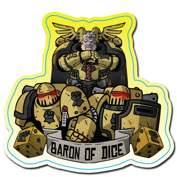 Premium Vinyl Stickers - Hold The Line!