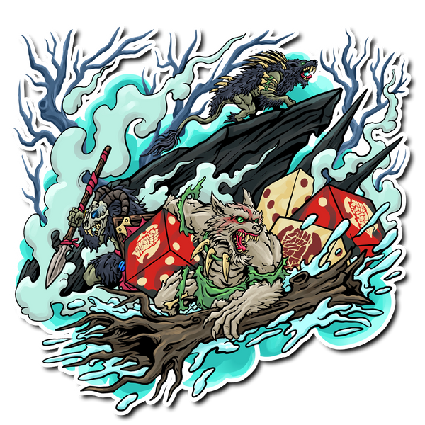 Premium Vinyl Stickers - Khador | Old Umbrey