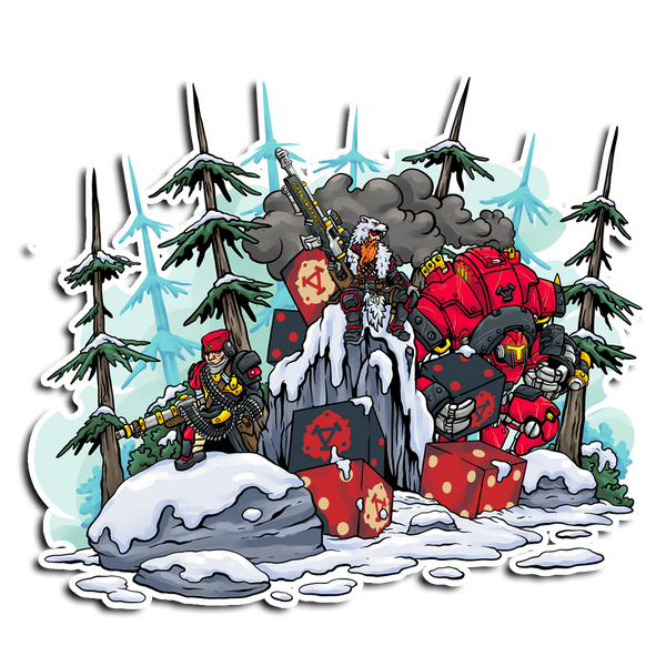 Premium Vinyl Stickers - Khador | Winter Korps
