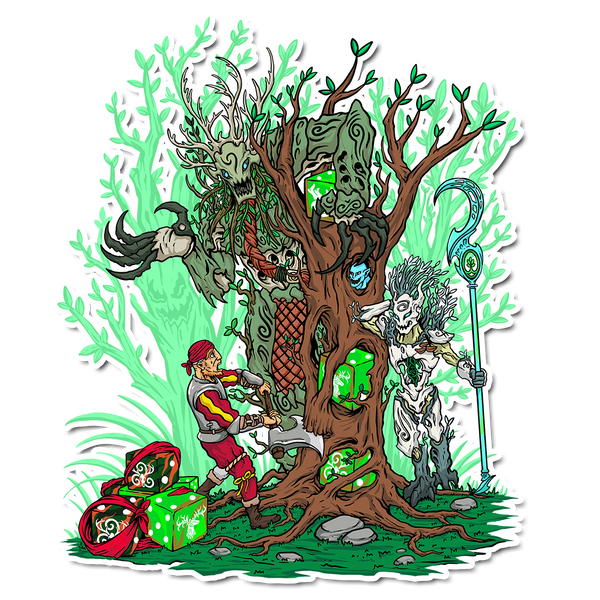 Premium Vinyl Stickers - Tree Lords