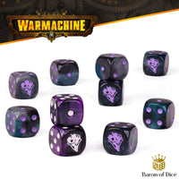 Warmachine: Khymaera Shadowflame Shard Official Dice Set