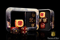 Warmachine: Khador, Old Umbrey Official Dice Set