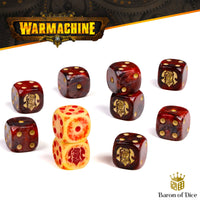 Warmachine: Khador, Old Umbrey Official Dice Set