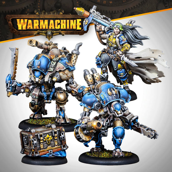 Warmachine: Cygnar Gravediggers Battlegroup Box