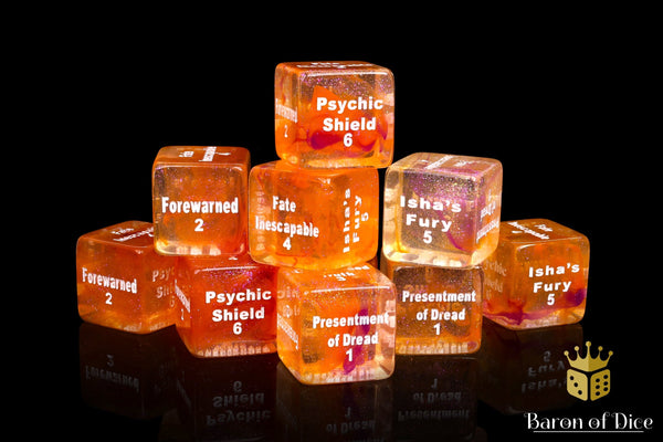 Strands of Fate Dice Set - 10th Edition Compatible