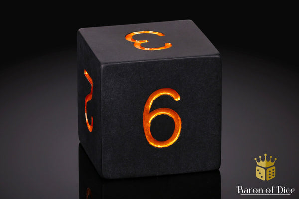 Big Ass D6 - Matte Black